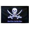 Dead Men Tell No Tales Flag - Premium Double-Stitched 100% Polyester w/Brass Grommets 3' x 5'