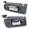 KUAFU Driver Side and Passenger Side Sun Visor Compatible with