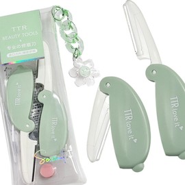 눈썹칼 2개 눈썹면도 정리칼 눈썹정리세트 Eyebrow Razor Set - 2 Eyebrow Razors for Grooming