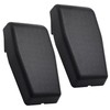 SHOZHO 2Pcs Black Liftgate Glass Hinge Trim Fit for Jeep