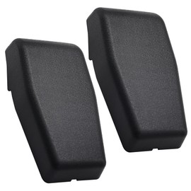 SHOZHO 2Pcs Black Liftgate Glass Hinge Trim Fit for Jeep Wrangler 2007-2018 W0788C Rear Window Hinge Cover Trim Replace# 68140033AA