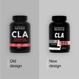 Bandini® CLA Supplement 3.200 mg | High Strength Softgels - 80% Active Isomers Conjugated Linoleic Acid from Safflower Oil - Pre Workout Diet Integrator (Alternative to L-Carnitine) for Men & Women