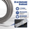 Angooni 65 Pieces Steel Cable Kit, 35 m Stainless Steel