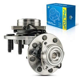 PHILTOP 515089 x2 Front Wheel Hub Assembly Compatible with 2003-2005 Dodge Ram 2500, 2003-2005 Dodge Ram 3500 W/ABS 8 Lugs
