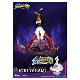 Beast Kingdom The King of Fighters: Iori Yagami DS-044 D-Stage 6-Inch Statue, Multicolor