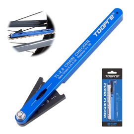 GIONAR Chain Checker, Chain Wear Indicator Gauge for Road Bike MTB, Cycling Chain Checker, Chain Check Tool for Routine Maintenance, Chain Wear Tool, Chain Checker Alternative