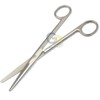 G.S 10 PCS Mayo Scissors Straight 5.5" Blunt/Blunt Stainless Steel