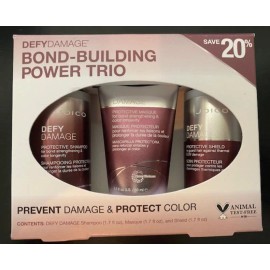 Joico Defy Damage Bond-Building Power Trio Travel Set ~ New In Box