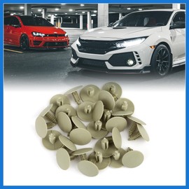 VekAuto 30pcs Interior Roof Headliner Retainer Clips TY98TL2-AA for Chrysler Voyager for Dodge Town Country Grand Caravan Auto Accessories