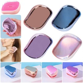 Gentle Mini Hair Brush 4-Color Purple