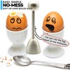 Impeccable Culinary Objects (ICO) ICO013 Stainless Steel Topper and Egg
