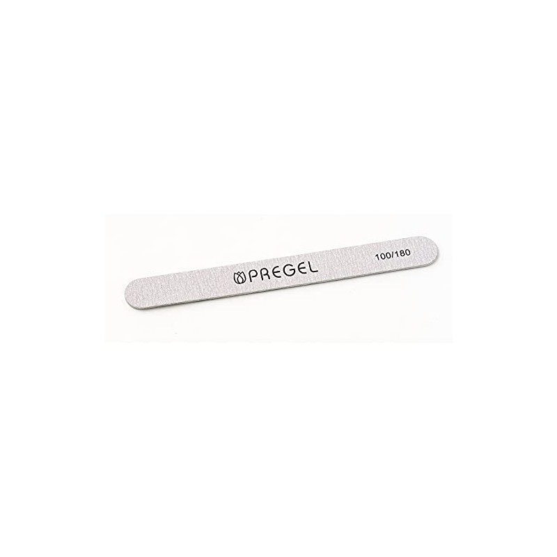 PRE GEL Emery Board, Black, 100/180G, Pack of 10