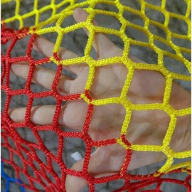 Balcony Netting for Pets, Stairway Net for Balcony Apartment,Trampoline，Playground,Kids Safety Rope Net,Driveway Net for Kids Safety，Baseball Softball Safety Netting for Railings3.3X6.6FT3.3X13FT