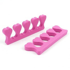 2-Piece Manicure Helper Toe Separator Sponges Toe Separation for Foot Care 11ea
