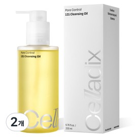 Celadix Pore Control 131 Cleansing Oil Vegetable Blackhead Reduction Sebum Improvement, 2 Pieces, 200ml / 셀라딕스 포어 컨트롤 131 클렌징 오일 식물성 블랙헤드 감소 피지 개선, 2개, 200ml