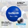 SunNordic 6/9 Pack Plyometric Weighted Baseball Set (3.5-16/35/53/70 oz) -