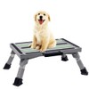 GarfatolRv Iron RV Steps, 4-Level Adjustable Folding Step Stool with