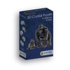 Crystal Puzzle | 3D Gorilla Pair | Transparent Design |
