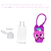 Forkoyi Cute Silicone Hand Sanitizer Holders for Backpack, 8 Designs,