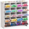 SANFURNEY Marker Organizer, 20 Compartments Vertical Pen Storage