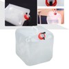 Collapsible Water Canister Portable Plastic Foldable Drinking Water Container with
