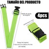 Amarres de Maleta, 4 Correas de Equipaje para Maletas Ajustable