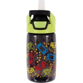 Avanti YumYum Kids AutoSpout Tritan Drink Bottle, 450ml, Gaming