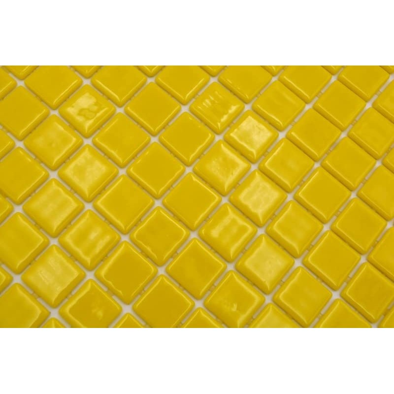 Swimming Pool Mosaic Glass Mosaic Yellow Glossy Wall Floor Kitchen