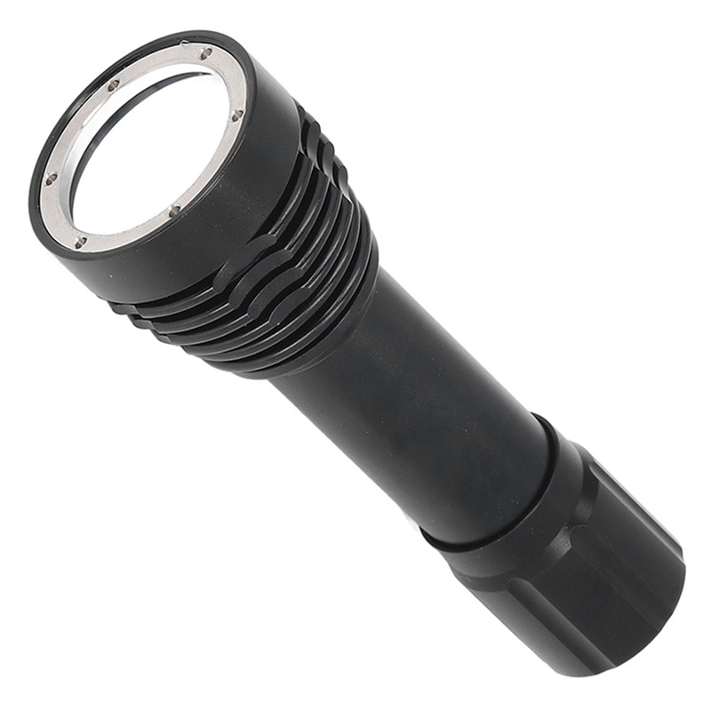 Scuba Diving Light Professional Underwater Flashlight 100meter IPX8 Waterproof Dive