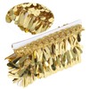 Waist Chain Gold Metal Applique Glitter Elastic Sequin Water Drop