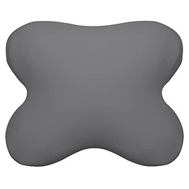 Edda Lux Cover suitable for Tempur All-Around sleeping pillow, 60/56 x 50/48 cm, dimensionally retaining jersey pillowcase for butterfly pillows, made of 100% cotton, in slate
