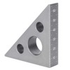 Triangle Ruler 45/90 Degree Aluminium Alloy Triangle Ruler Angle Ruler