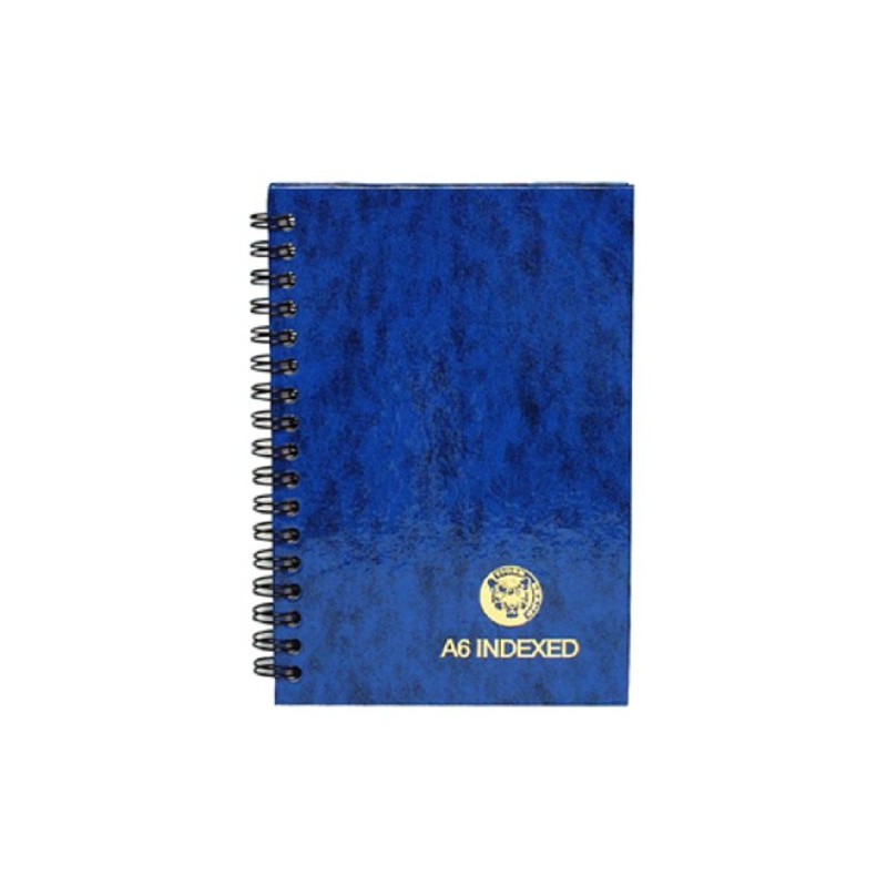 Tiger Index A-Z Twinwire A6 Notebook