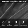 HABUTWAY Bean Bag Chair 3Ft Luxurious Velvet Ultra Soft Fur