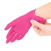 SF Nitrile Disposable Gloves S Magenta, Pack of 100/Box, Nitrile