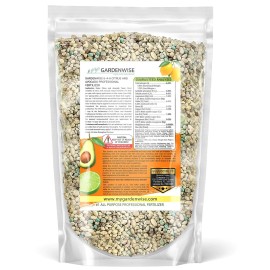 Gardenwise 646 Citrus Avocado Fertilizer 12 Quart High Nutrient Fruit Growth