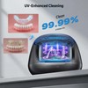 Ultrasonic Retainer Cleaner Machine 48kHz Denture and Aligner Cleaning Pod