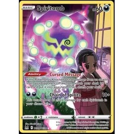 Pokemon - Spiritomb TG09TG30 - Origen perdido - Galer a de entrenadores - Tarjeta Holo