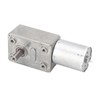 Worm Gear Motor High Torsion 12mm Single Shaft Self Locking