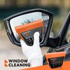 WRAPXPERT Window Tint Squeegees 2 PCS Small Orange Squeegee,Non-Slip Handle