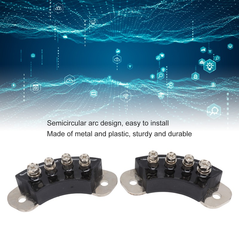 1 Pair 4 Terminals Generator Rectifier Semiarc Rotating Rectifier Bridge