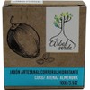 Árbol Verde Jabón Artesanal Corporal Hidratante, Coco Avena y Almendra,