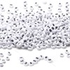 DAHI 800pcs White Acrylic Number 0~9 Round Beads for Threading