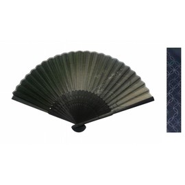 VX Gradient Men's Lightweight Hand Fan with Fan Bag (VXGBL-032)