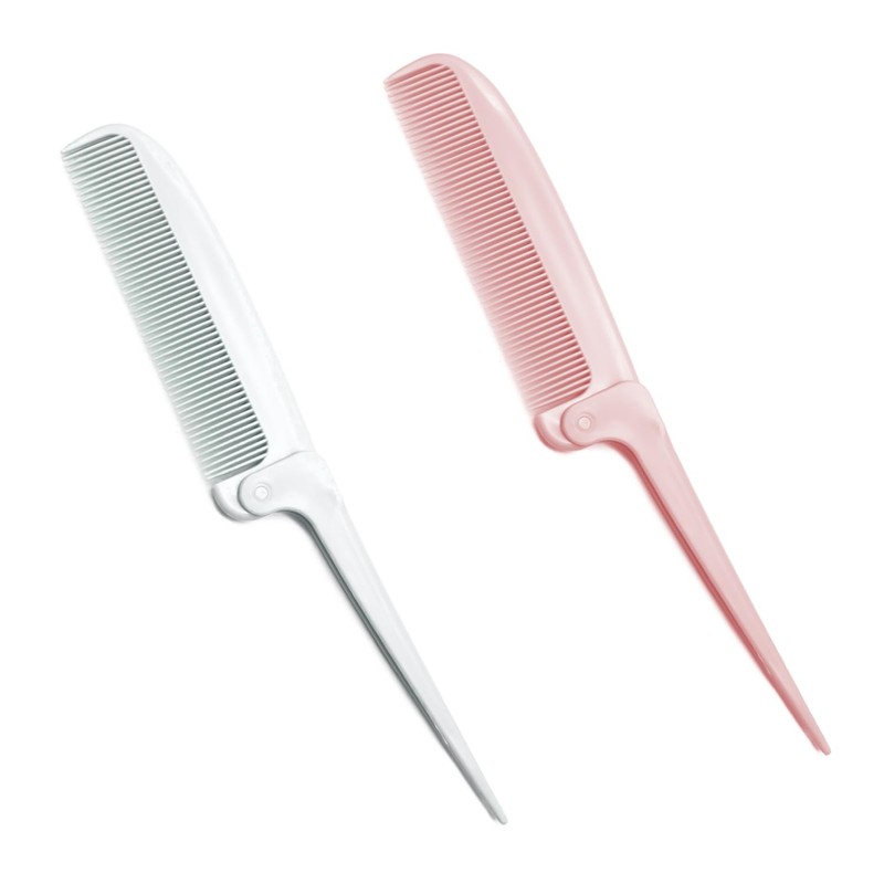 2 Pack Hair Parting Combs, Hair Styling Beauty Tools, Rat
