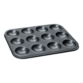 Wiltshire Easybake 12 Cup Patty Pan | Mini Bakeware Pan for Tarts, Quiches, Muffins & Pies | Non-Stick Carbon Steel Pan | Oven Safe to 200°C | Dishwasher Safe |