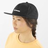 Salomon Unisex Flat Cap, Deep Black