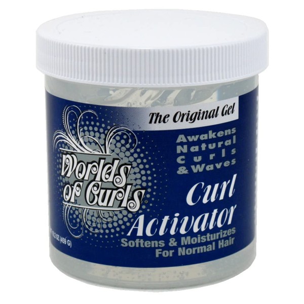 Worlds Of Curls Curl Activator Original Gel Normal 16.2 Ounce