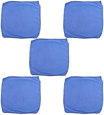 Toalla de limpieza absorbente de fibra (5 unidades, 25 x 25 cm)