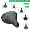Bicycle Saddle Rain Cover 2 Pieces Saddle Protector Waterproof Bicycle